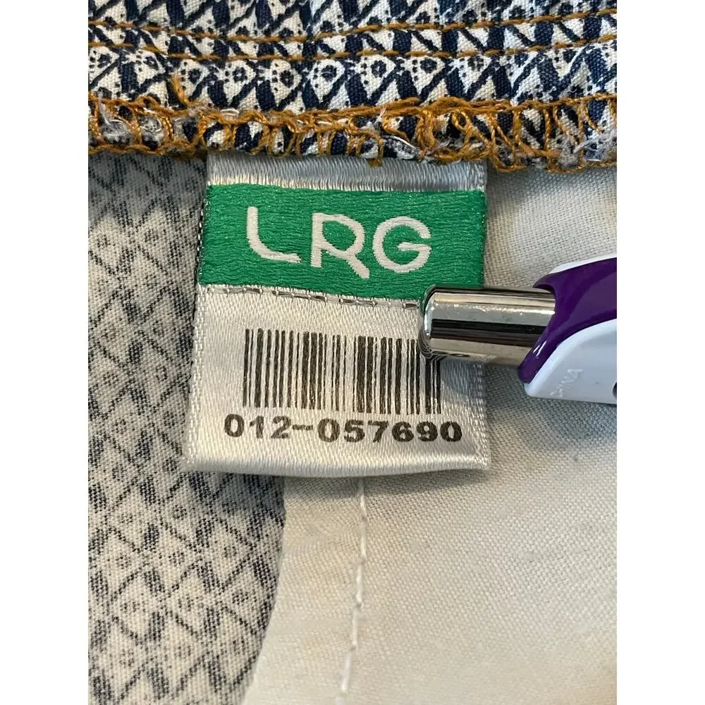 LRG geans 100% Cotton Interlochen Trees cargo shorts 40 mens